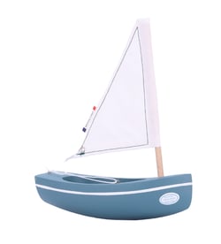 Bateau Le Bâchi vert abysses 17cm - Maison Tirot