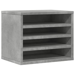 Organisateur armoire de bureau 36 x 26 x 29,5 cm gris béton