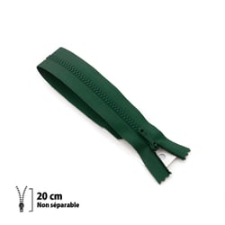 Fermeture éclair pantalon Z13 - Non séparable métallique 4mm - 20 cm