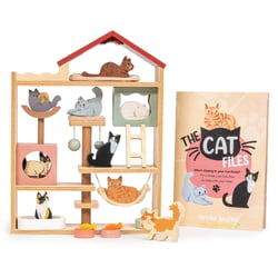 Hôtel Pour Chats - Tender Leaf - Bois - 19 x 5 x 20,3 cm