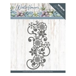 Die matrice de découpe embossage Precious Marieke SNOWLAKE FLOWER SWIRL 10142
