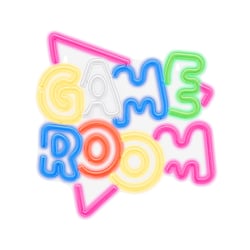 NEOLIA - Neon Lampe LED Murale GAME ROOM