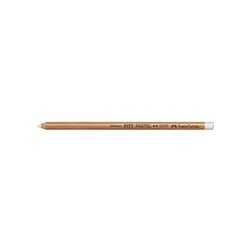 Crayon pastel - FABER-CASTELL - Pitt Pastel sec - Blanc tendre - Lot de 6