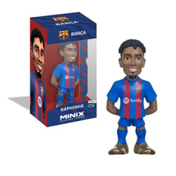 Minix - Football Stars #258 - FC Barcelone - Raphinha - Figurine à Collectionner 12 cm