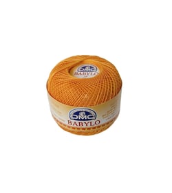 Fil à crocheter Babylo Gross. 10 - Col. 741 - Mandarine