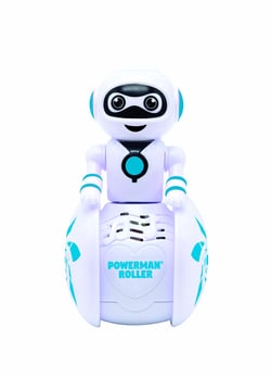 POWERMAN® Roller – One-wheel perfect balanced robot with light and sound effects.