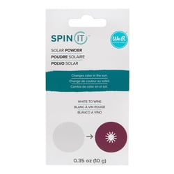 Poudre solaire Spin IT We R Makers - Blanc à Vin - Pigment changeant de couleur