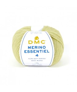 Pelote de laine Merino Essentiel 4 - DMC - Certifié Oeko-Tex 868 Vert
