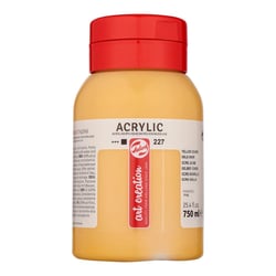 Peinture acrylique - Ocre Jaune - 227 - Pot de 750 ml - Talens Art Creation