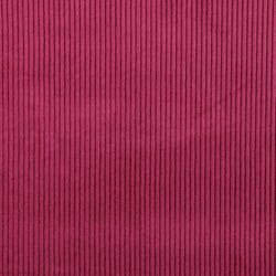 Tissu Velours Grosses côtes Lie de Vin