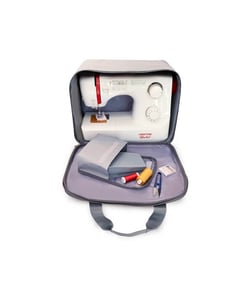 Sac de Transport pour Machine à Coudre VERITAS – Protection & Praticité Rouge et gris