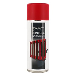 Spray de peinture - Rouge mat - Pour radiateur - Décoration - 330ml - AMT