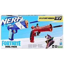 NERF Fortnite Dual Pack - Hasbro - 2 blasters + 6 fléchettes en mousse