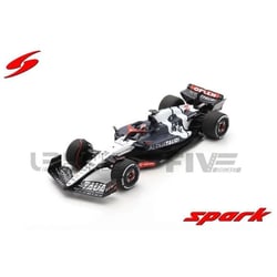 Voiture Miniature de Collection - SPARK - ALPHA TAURI AT04 - Bahrain GP 2023 - Échelle 1/18 - Bleu/Blanc/Rouge