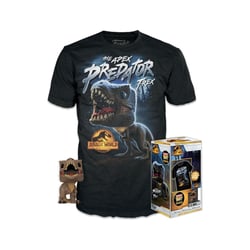 Jurassic World - Set Pocket POP! & Kids Tee figurine et T-Shirt T-Rex - Taille XL