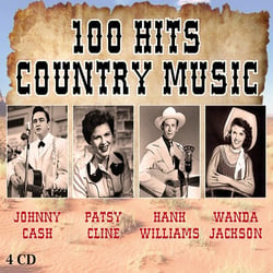 100 hits country music - CD