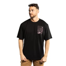 T-shirt homme relax fit avec print Dragon Ball Super Goku Black - Taille M - Capslab