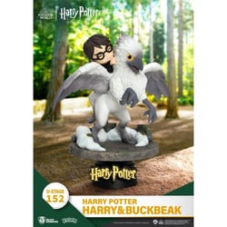 Harry Potter - Diorama D-Stage Harry & Buckbeak 16 cm - Beast Kingdom Toys