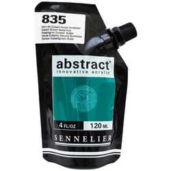 Peinture Acrylique en sachet - vert de cobalt foncé - Sennelier