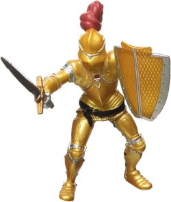 Figurine Chevalier or en armure - Papo