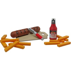 Saucisse avec frites et ketchup - Tanner