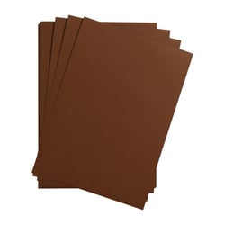 25 feuilles de papier - Marron - A4 - 270g - Lisse - Dessin, loisirs créatifs - Maya