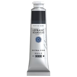 Peinture à l'huile - Extra-fine - Noir de Mars - 271 - Lefranc Bourgeois - 40ml