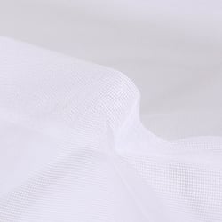 Tissu Moustiquaire rigide Blanc