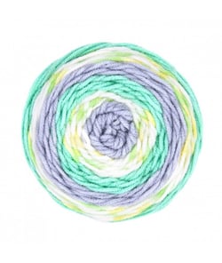 Fil de Laine Lolly Pop 150 gr - Grundl - certifié Oeko-Tex 16 Vert