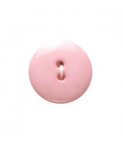 Carte de 4 boutons classique rose layette 18mm - Distrifil Rose