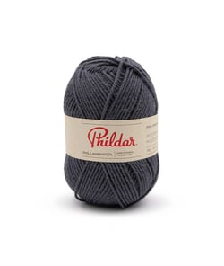 Pelote de laine d'Agneau à tricoter Phil Lambswool - Phildar CENDRE