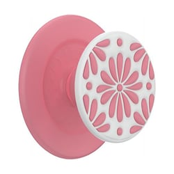 PopSockets Support PopGrip Fixation MagSafe Fonction Stand Selfie Rose