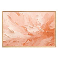 Tableau mural encadré art texturé 65x97 cm