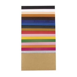 Feuille de cire, 18 couleurs assorties, 10x5 cm