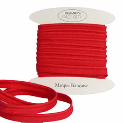 Passepoil Coton rouge par 5 mètres – designers-factory