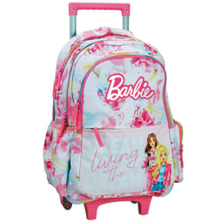 Sac à dos à roulettes Barbie Paints 46 CM Trolley Haut de Gamme