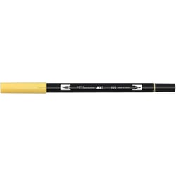 Lot de 6 feutres double pointe pinceau - TOMBOW - Ocre clair 991 - ABT Dual Brush Pen