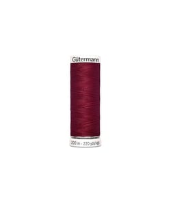 Fil à Coudre 100% polyester 200m - Gütermann 910 Rouge