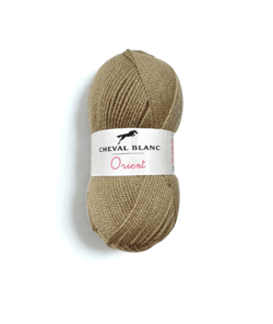 Fil à tricoter ORIENT - Cheval Blanc 149 Noix