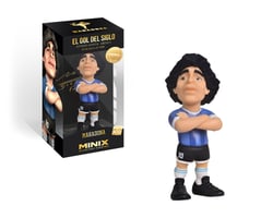 Minix - Football Legends #10D - Maradona Edition Spéciale But du Siècle - Figurine à collectionner 12 cm