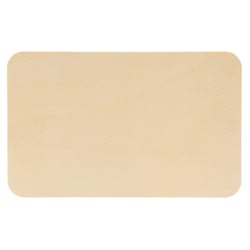 5 plaques rectangles bois 16x10 cm - Artemio