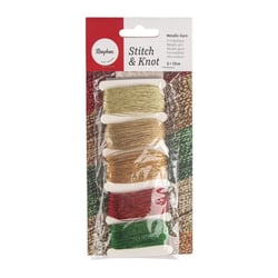 Fil métallique StitchetKnot, 5 couleurs chaque 10m en , or