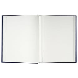 Registre à onglets 320x240 200 pages - Bleu - Le Dauphin
