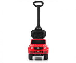 Porteur avec barre de poussée MERCEDES G350D Rouge - Milly Mally