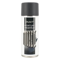 Spray de peinture - Ardoise gris mat - Pour radiateur - Décoration - 330ml - AMT