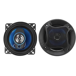 Avizar Haut-parleur Automobile 6 pouces 16x16cm 500W Aimant en Ferrite Sensibilité 90dB Noir / Bleu