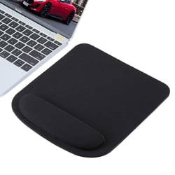 Tapis De Souris Ergonomique Repose Poignet Ultra Fin Confort Optimal Noir