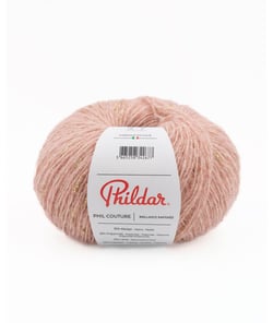 Pelote de laine et Alpaga à tricoter PHIL COUTURE - Phildar Rosee Rose