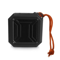 Mini Enceinte Bluetooth Avec Lanière: Autonomie 7H Charge 4H Puissance 3W Bluetooth 5.0 Noir YONIS