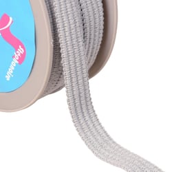 Galon quatre cordons 15mm gris clair au mètre